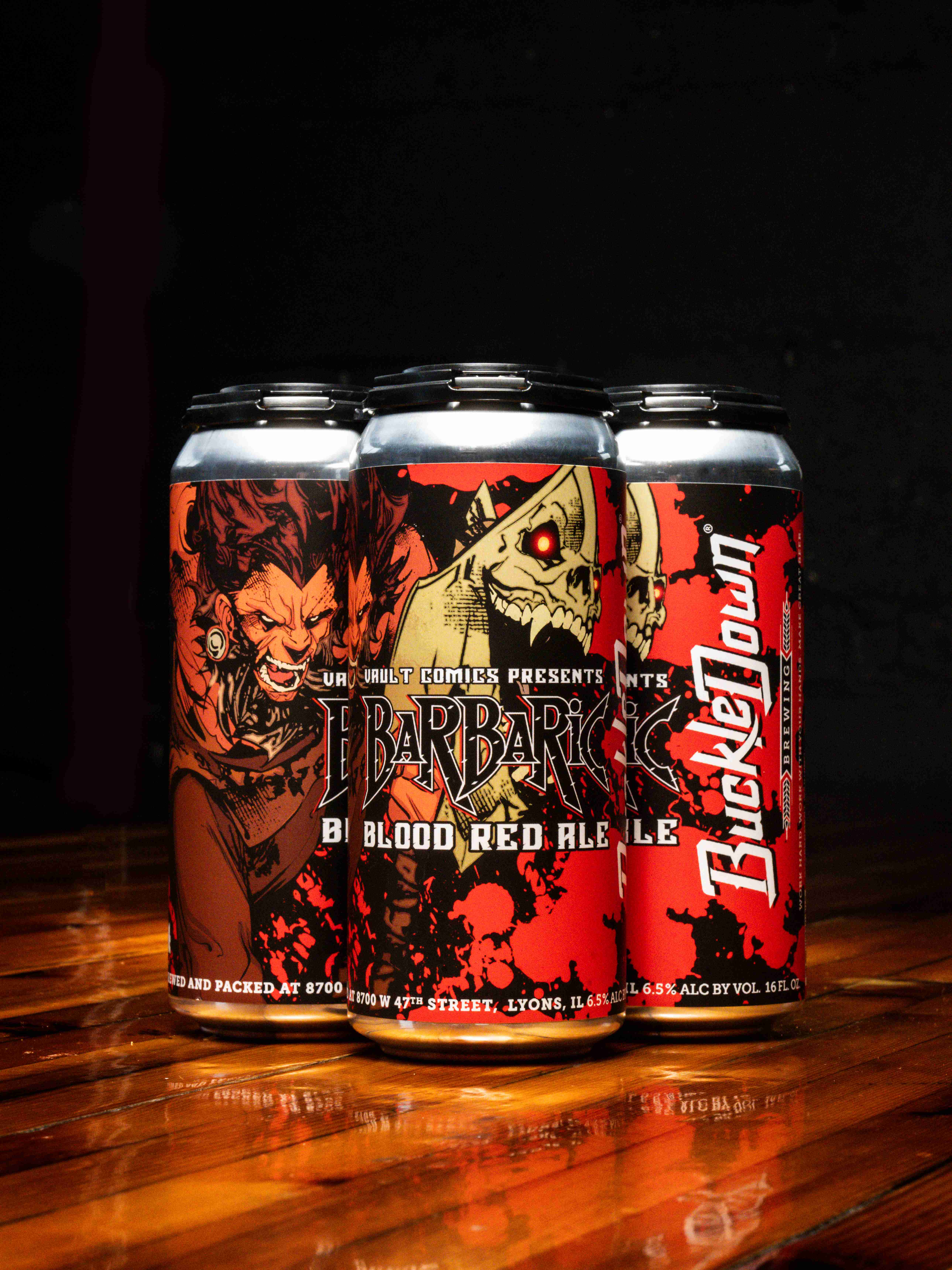 BuckleDown Brewing Barbaric Blood Red Ale